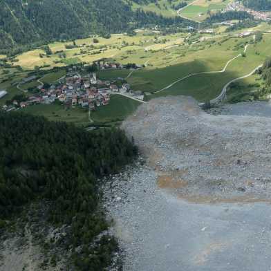 Brienz landslide
