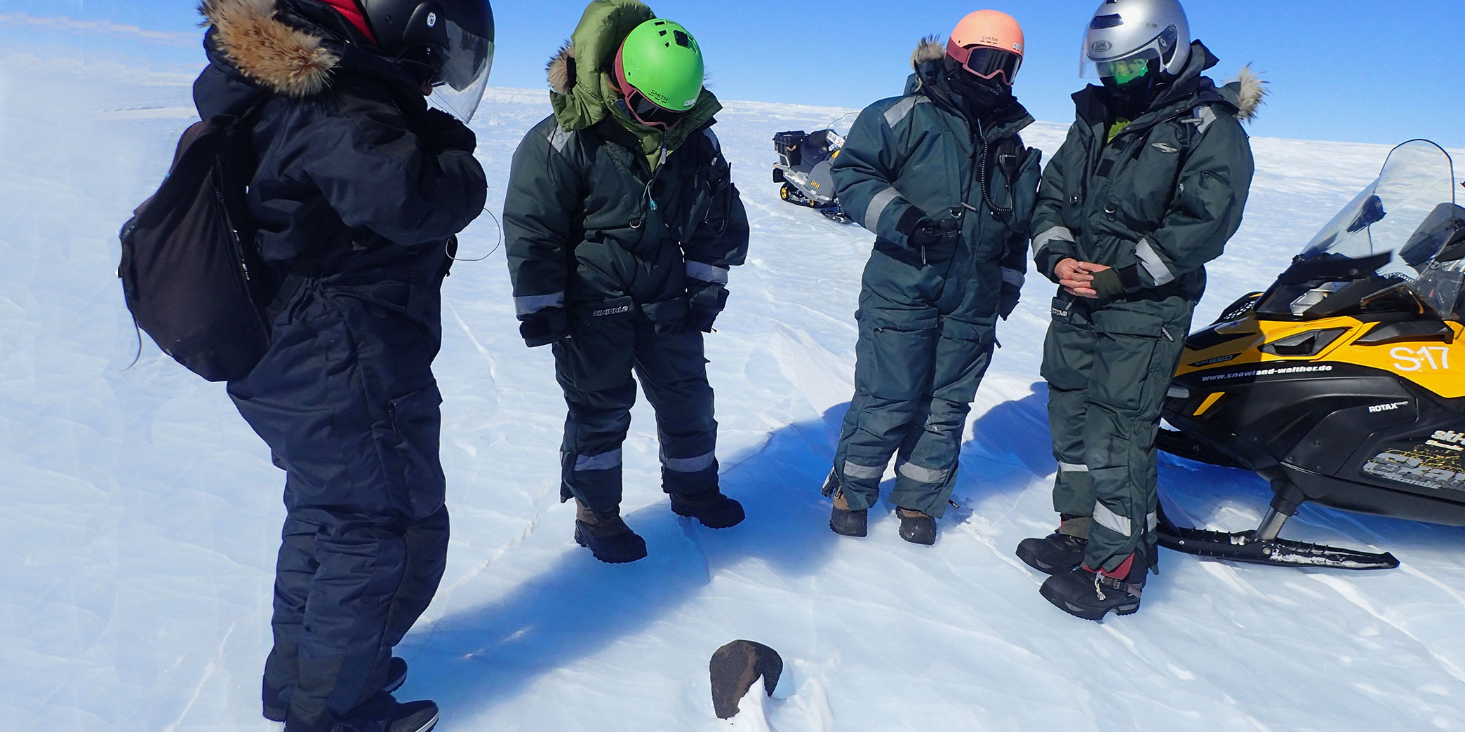 Searching for meteorites in Antarctica
