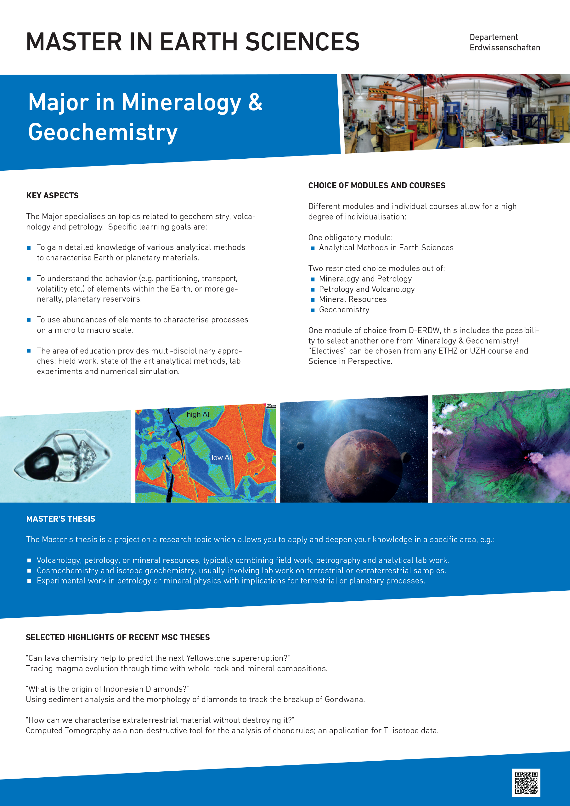 Enlarged view: Poster Major in Mineralogy and Geochemistry