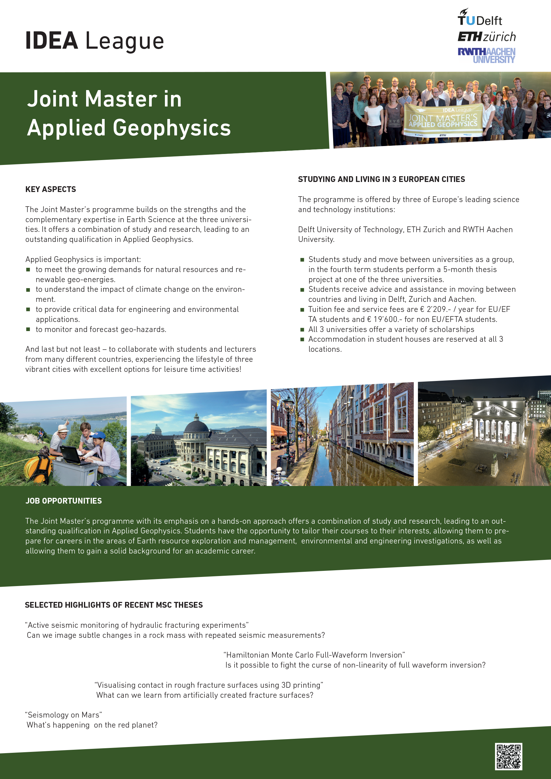 Enlarged view: Poster Joint Master in Applied Geophysics