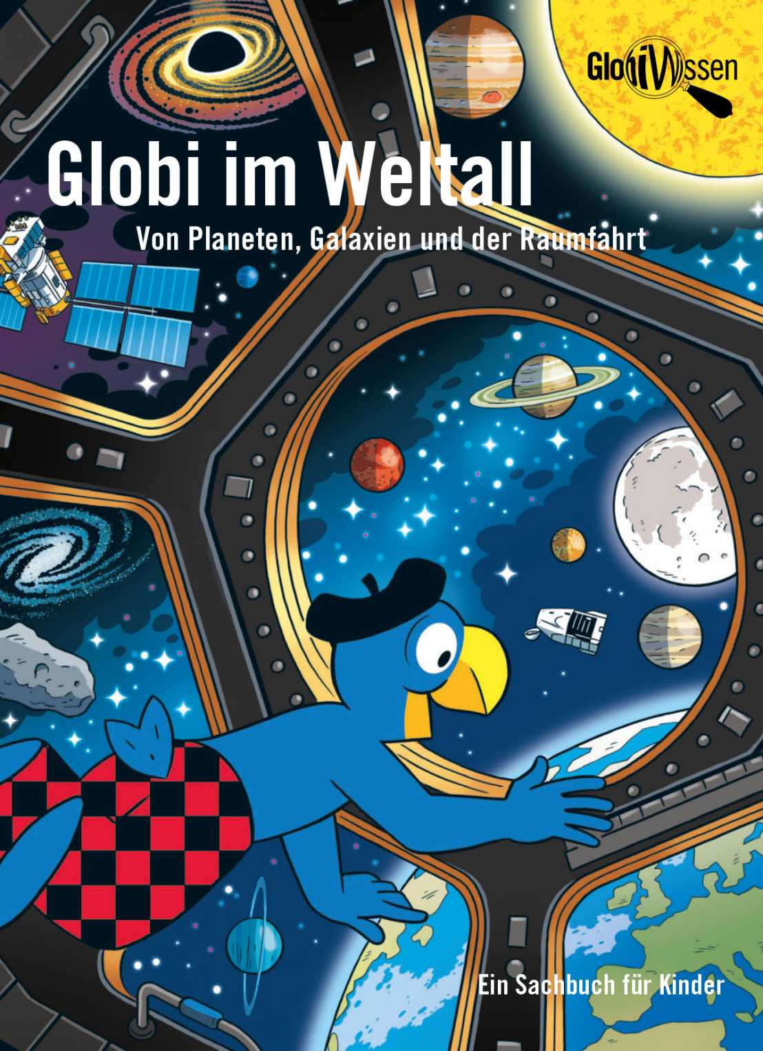 Titelblatt Globi im Weltall